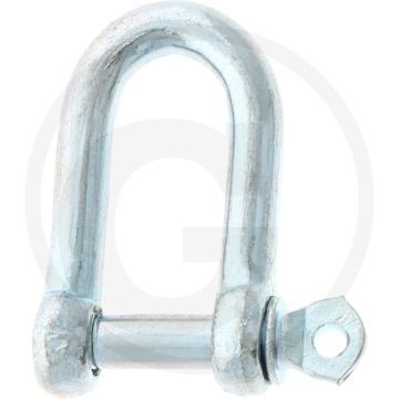 Blister VPE4 schakel recht 5/16" D-Schäkel 0,2 ton draagkracht