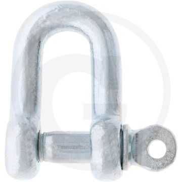 Schakels D-Schäkel 10 mm Gerade DIN 82101 0,4 ton draagkracht