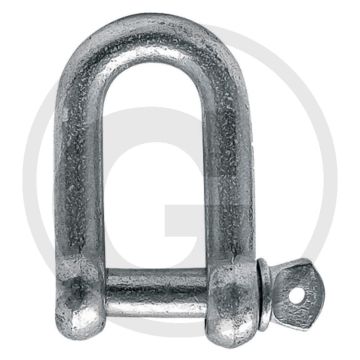Blister VPE2 schakel recht 1/2" D-Schäkel 0,5 ton draagkracht