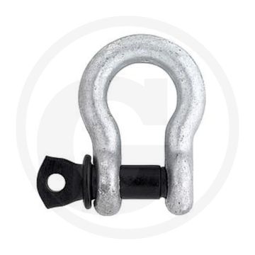 Schakels - Staal, Gegalvaniseerd, 8,5 ton Draagkracht, Geschweifte Kopfschäkel