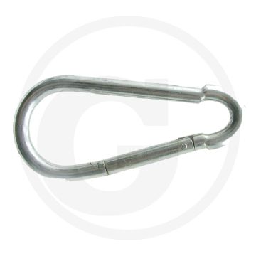 Karabijnhaken 11 mm Ø, draagvermogen 450 kg, DIN 5299
