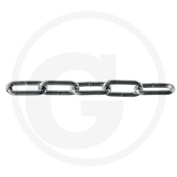 Pewag RVS ketting DIN 763 INOX V4A Ø4mm Roestvrijstaal