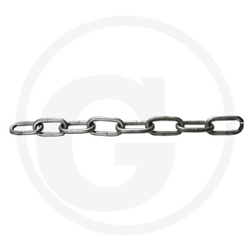 Pewag Ketting Verzinkt Staal DIN 5685 Dikte 6 mm