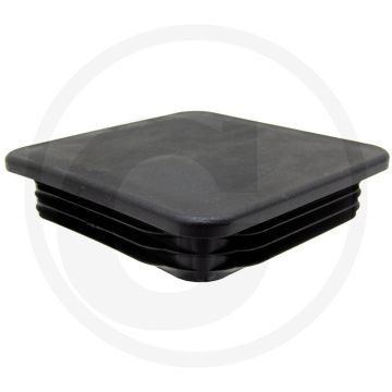 Stop 90x90mm voor vierkante buizen, wanddikte 3mm