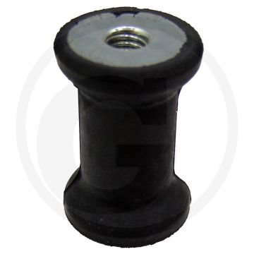 Trillingsdemper rubber / metaal (getailleerd, binnendraad aan beide zijden)