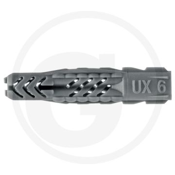 Fischer VPE100 nylon universele pluggen UX 6x35 mm voor schroeven Ø 4-5 mm