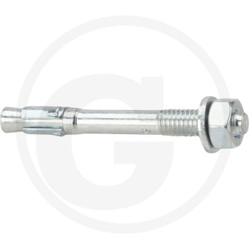 Fischer VPE100 keilbouten FBN II 6/10 staal M6 x 17, pluglengte 55 mm