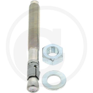 Fischer VPE50 keilbouten FBN II 10/20 – Staal M10 x 56, boorgat Ø10 mm