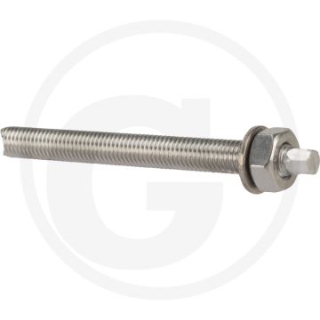 Fischer VPE10 draadstangen RG M10x110 A4 – Ø12 mm, verankeringsdiepte 75 mm, RSB 10 mini