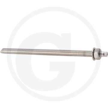 Fischer VPE10 draadstangen RG M12x220 A4 – Ø14 mm, verankeringsdiepte 75‑150 mm