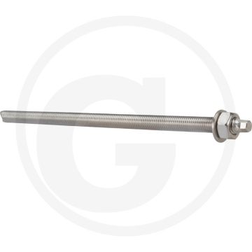 Fischer VPE10 draadstangen RG M12x250 A4 – verankeringsdiepte 75/110/150 mm