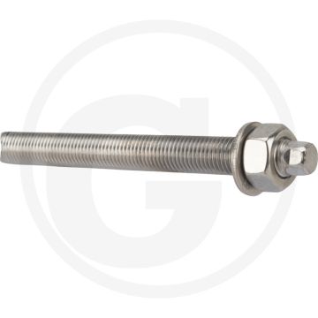 Fischer VPE10 draadstangen RG M16x165 A4 – Borings-Ø 18 mm, verankeringsdiepte 95/125 mm