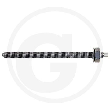 Fischer VPE10 draadstangen RG M16x250 A4 – Ø18 mm, verankering 95‑190 mm