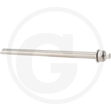 Fischer VPE10 draadstangen RG M16x300 A4 – Borings-Ø 18 mm, verankeringsdiepte tot 190 mm