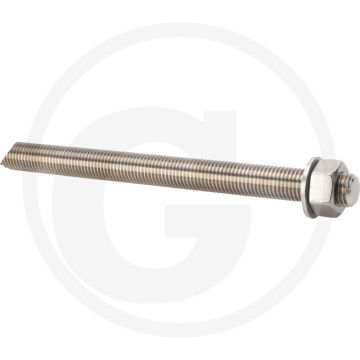 Fischer VPE10 draadstangen RG M24x300 A4 – Ø28mm, verankeringsdiepte 210mm, voor RSB 20E/24