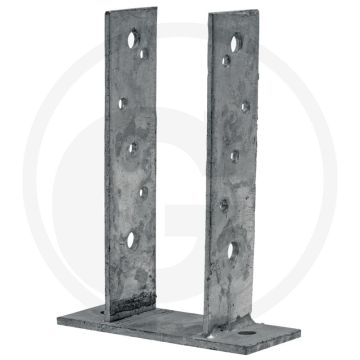 Pollmann Paalhouders Zware uitvoering 121x65x205 mm