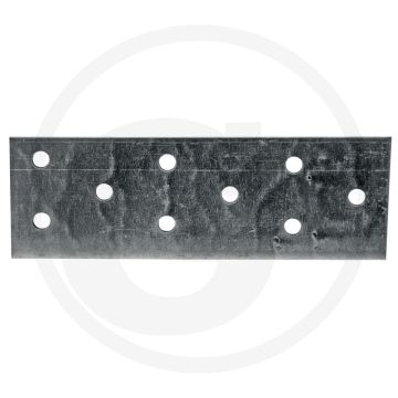 Verbindingsplaat 75x240x2 - Verzinkt staal 80 mm breed