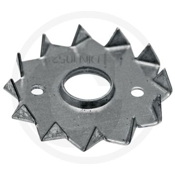 Kramplaat Ø48 mm, binnen-Ø 17 mm