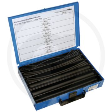 Assortiment krimpkousen – compleet met verdeelde plaatstalen koffer