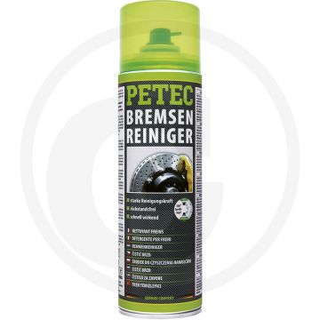 PETEC Verbindungstechnik Remmenreiniger spray 500 ml – Acetonvrij en snel ontvetten