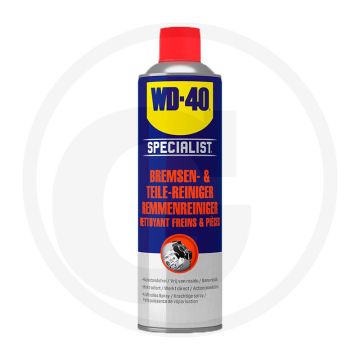 WD 40 "SPECIALIST" Remmenreiniger 500 ml – Snel drogend, residuvrij, krachtig ontvetter