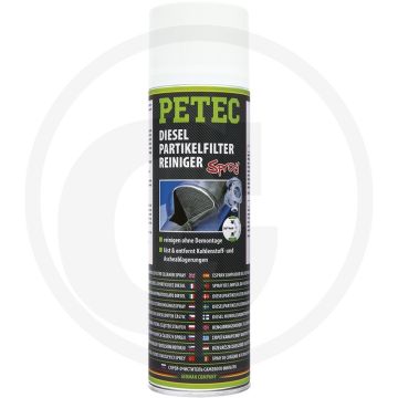PETEC Verbindungstechnik Dieselpartikelfilterreiniger 400 ml – snelle, residuvrije reiniging