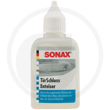 SONAX Ontdooier voor deursloten – 50 ml PE-fles, ontdooit en smeert direct