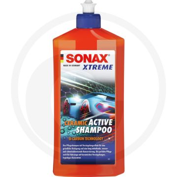 SONAX Xtreme Ceramic Active shampoo – 500 ml, langdurige water- en vuilafstoting