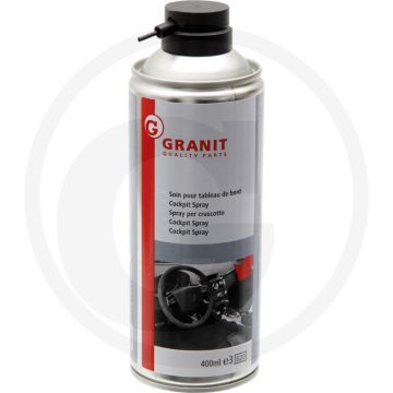 Cockpit-spray 400 ml – Siliconenvrij, antistatisch en beschermt kunststof & rubber