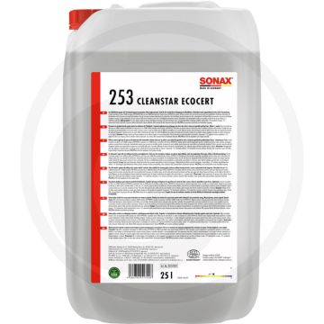 SONAX CleanStar Ecocert 25l – Universele interieurreiniger, streeploos & fris geurend