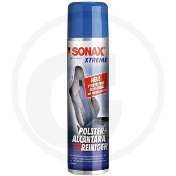 SONAX XTREME bekleding & alcantara-reiniger – 400 ml spuitbus, met geurverwijderaar