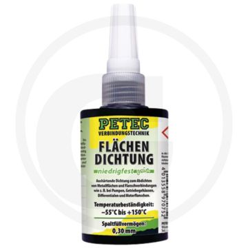 PETEC Verbindungstechnik Afdichting – Groen, 75 ml druk box, lage sterkte versie