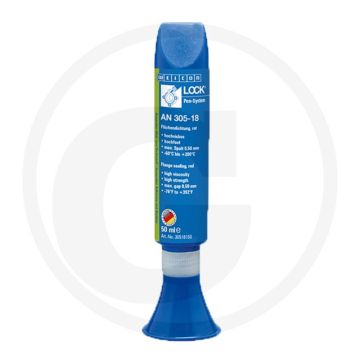 WEICON Flensafdichting AN 305-18 Rood 50 ml Hoge Viscositeit