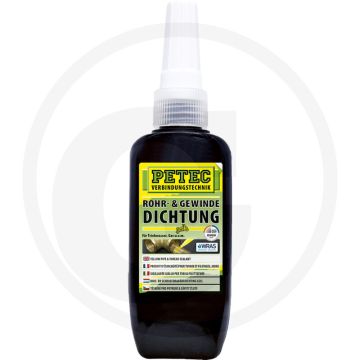 PETEC Verbindungstechnik Buis- en schroefdraadafdichting geel