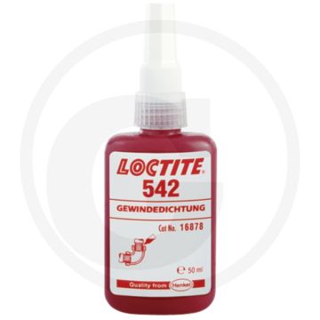 Loctite / Teroson LOCTITE® 542 Schroefdraadafdichtingsmidd. 50 ml, gem. sterkte, metalen draden