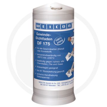 WEICON Afdichtkoord DF 175 – 175 m PTFE draaddichtvezel voor metaal en kunststof