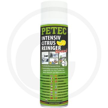 PETEC Verbindungstechnik Intensieve citrusreiniger spray – 500 ml, krachtig & sneldrogend