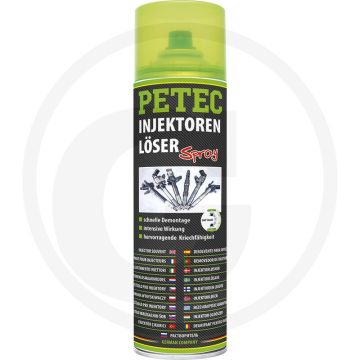 PETEC Verbindungstechnik Injector-oplosmiddelspray Transparant 500 ml Siliconenvrij