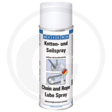 WEICON Ketting- en kabelspray – Kleurloos, 400 ml, temperatuurbestendig -40 °C tot +200 °C