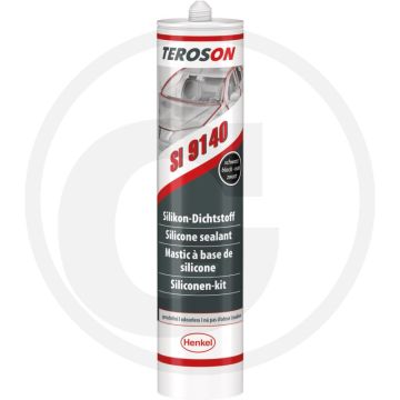 Teroson 1K siliconen afdichtingsmiddel, 9140 zwa