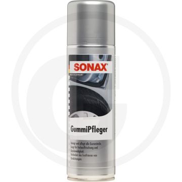 SONAX Rubberverzorging – 300 ml spuitbus, reinigt en verzorgt rubber, voorkomt vastvriezen