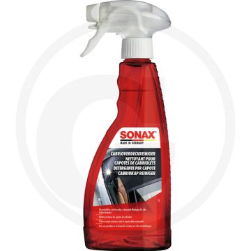 SONAX Cabriokap reiniger – Voor grondige en zachte reiniging van stoffen en kunststof kappen