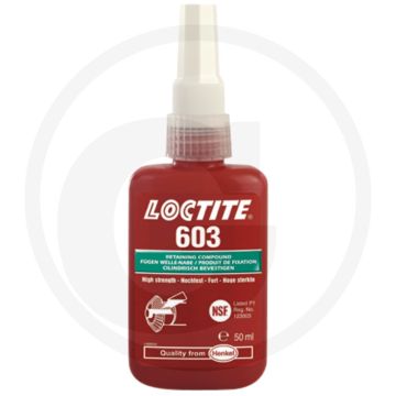 Loctite / Teroson LOCTITE® 603 Borgmiddel – Hoge sterkte, olietolerant, 50 ml fles