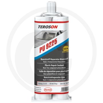 Loctite / Teroson Kunststofreparatie, Terokal 9225 – 50 ml 2-componenten PU-lijm