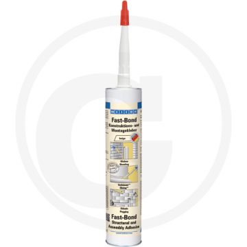 WEICON Montagelijm lichtbeige 310 ml Fast-Bond PUR, sterk, snel uithardend
