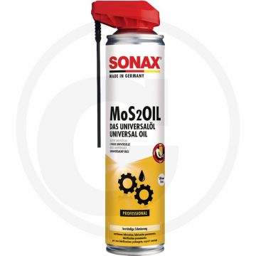 SONAX MoS2Oil EasySpray – 400 ml multifunctionele smeer- en contactspray siliconenvrij