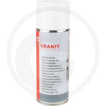 Zinkspray helder aluminium 400 ml – hoge corrosiebescherming, 99% zink, snel drogend