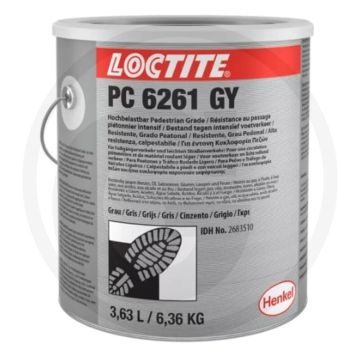Loctite / Teroson LOCTITE® PC 6261 GY Bodemcoating – Grijs, antislip epoxy, 6 kg bus