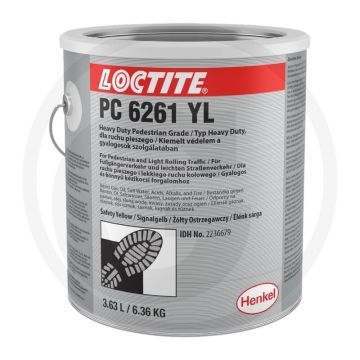 Loctite / Teroson LOCTITE® PC 6261 YL Bodemcoating Geel 6kg Antislip Epoxy Eéncomponent