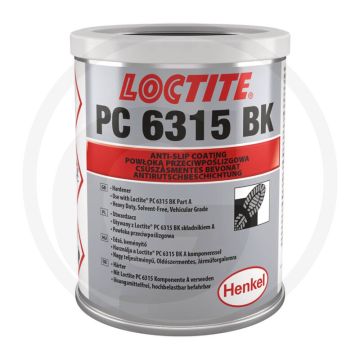 Loctite / Teroson LOCTITE® PC 6315 BK Bodemcoating – 2K epoxy, zwart, 6 kg, antislip